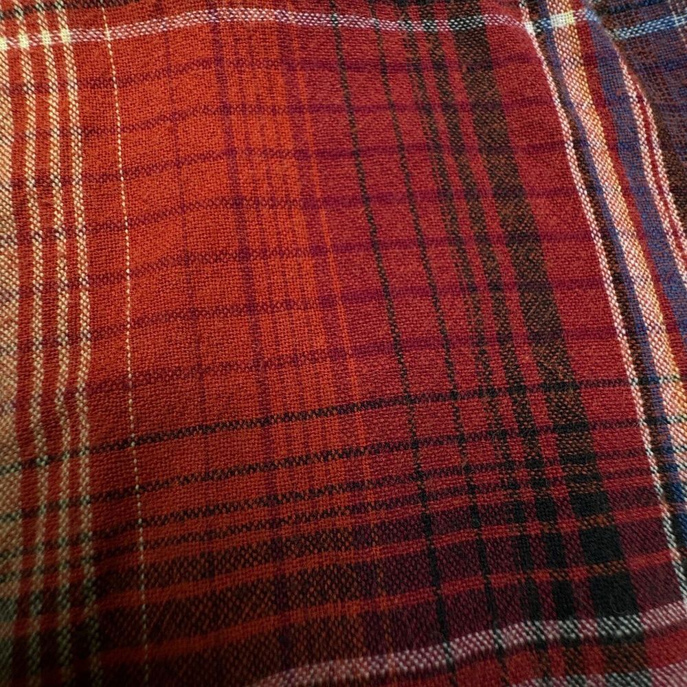 44 MM Plaid Shirt Men's Size X-Large Pearl Snap Long Sleeve - Picture 10 of 13